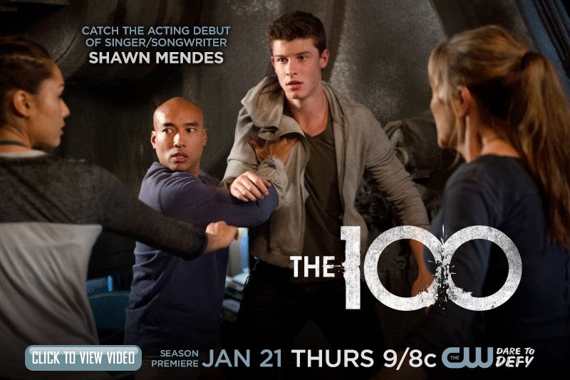 The100 Liberado foto e video da participação de Shawn Mendes — Séries