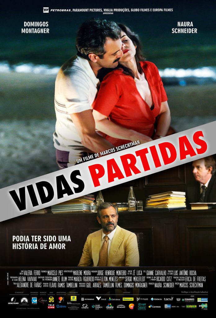 Poster oficial do filme Vidas Partidas