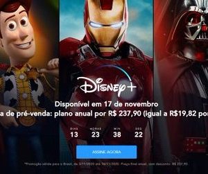 Pré-venda da assinatura anual do Disney+ já está disponível