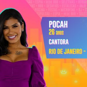 Conheça Pocah, participante do time camarote do BBB 21