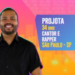 Conheça Projota, participante do time camarote do BBB 21