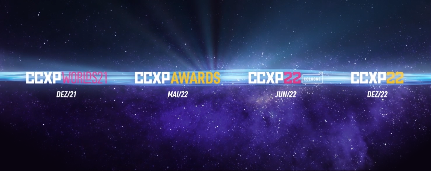CCXP anuncia edição virtual e multiverso com eventos que seguem até o fim de 2022