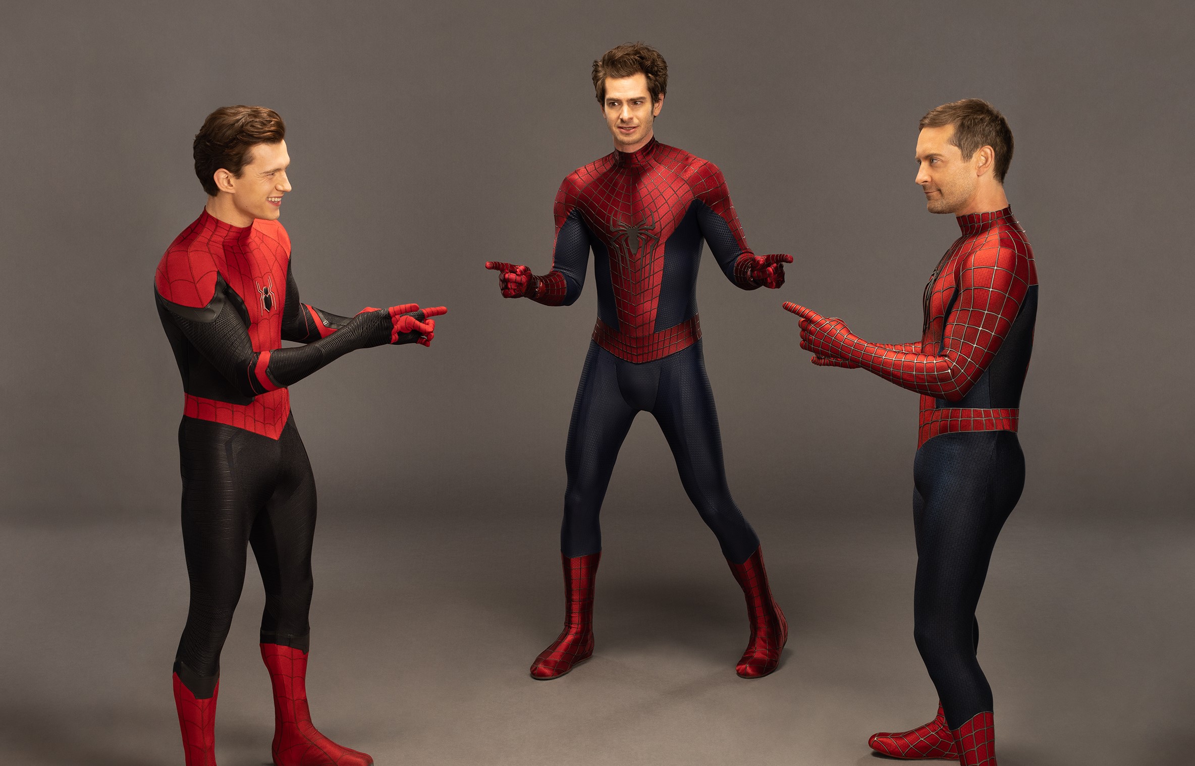 Andrew Garfield sobre recriação do meme do ‘Homem-Aranha’: ‘Tentando não olhar para as virilhas um do outro’