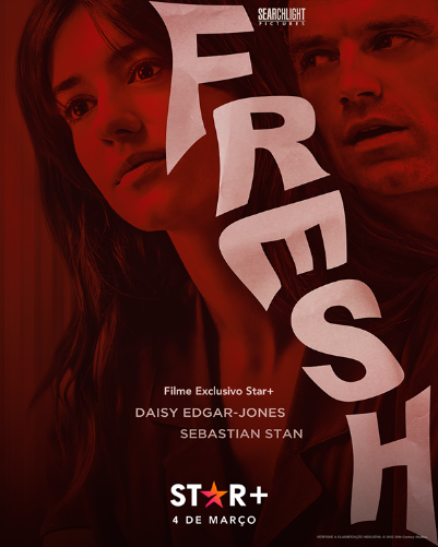 Fresh: longa com Sebastian Stan e Daisy Jones está disponível no streaming
