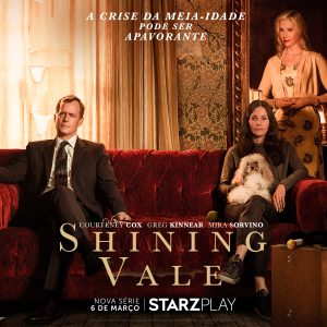 Estrelada por Courteney Cox, ‘Shining Vale’ está disponível no Starzplay