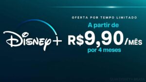 Disney+ faz promoção e lança plano por R$ 9,90