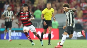 Imagem de partida entre Flamengo e Botafogo
