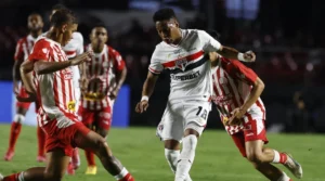 Imagem de partida entre São Paulo e Náutico