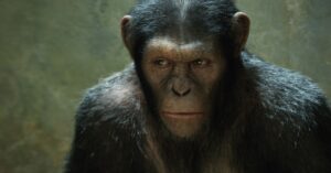 Imagem do filme Planeta dos Macacos: A Origem