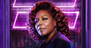 Imagem promocional com a protagonista da série The Equalizer