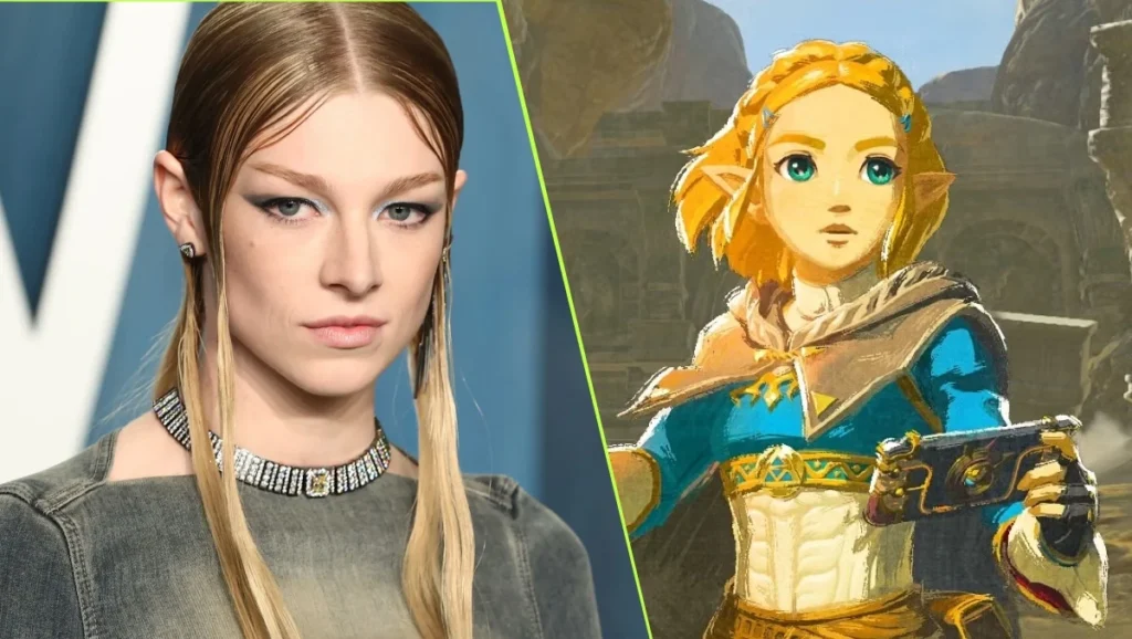 The Legend of Zelda: Hunter Schafer pode viver a princesa Zelda em filme live-action Hunter Schafer e a Princesa Zelda lado a lado em montagem que compara a atriz com a personagem do jogo