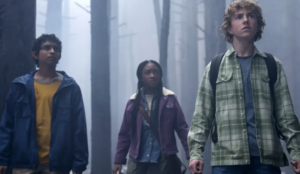 Cena da primeira temporada de Percy Jackson e Os Olimpianos 