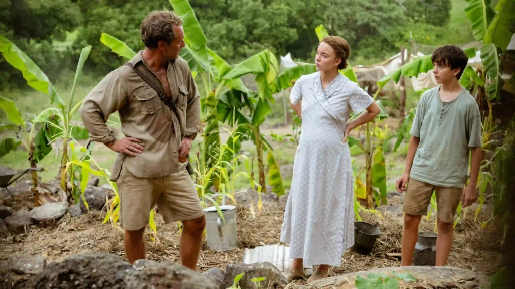 Imagem do filme Éden, com Jude Law e Ana de Armas