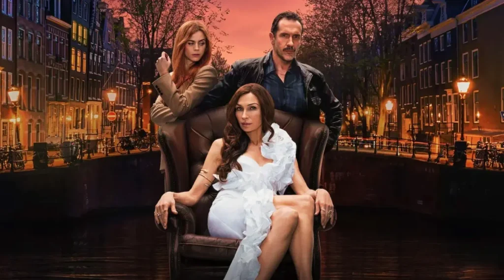 Império de Amsterdã: Netflix lança drama explosivo sobre poder, traição e vingança Imagem promocional com o elenco da série Império de Amsterdã