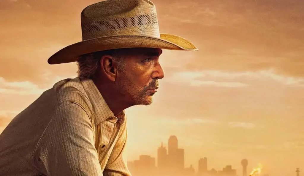 Billy Bob Thornton em imagem promocional da segunda temporada da série Landman