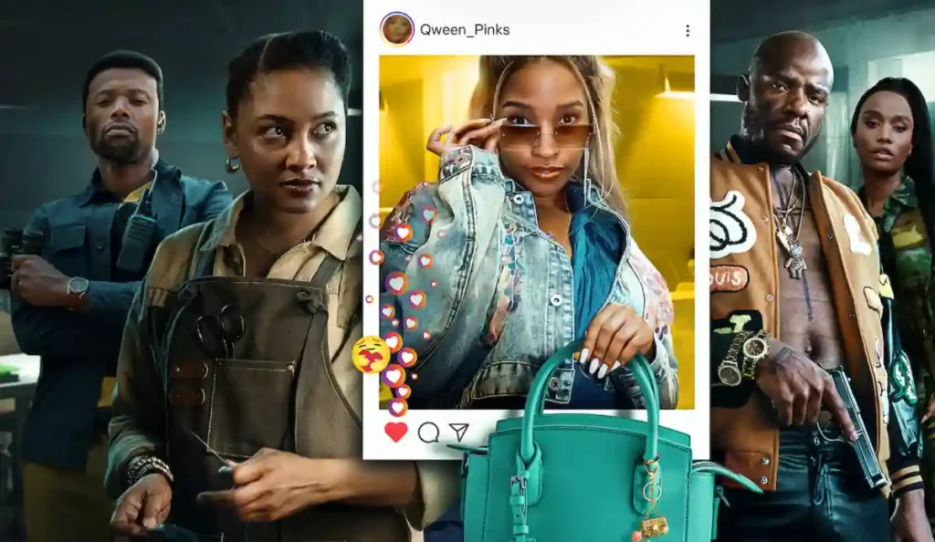 Jo-Anne Reyneke e Cindy Mahlangu interpretam personagens centrais na trama de Má Influencer, da Netflix.