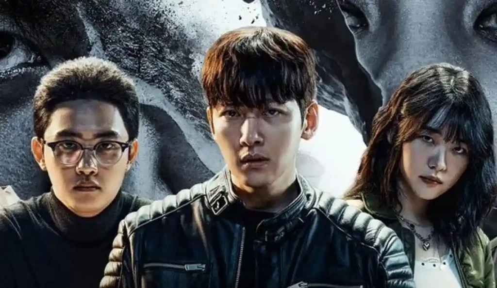 Elenco de O Manipulado em imagem promocional do k-drama