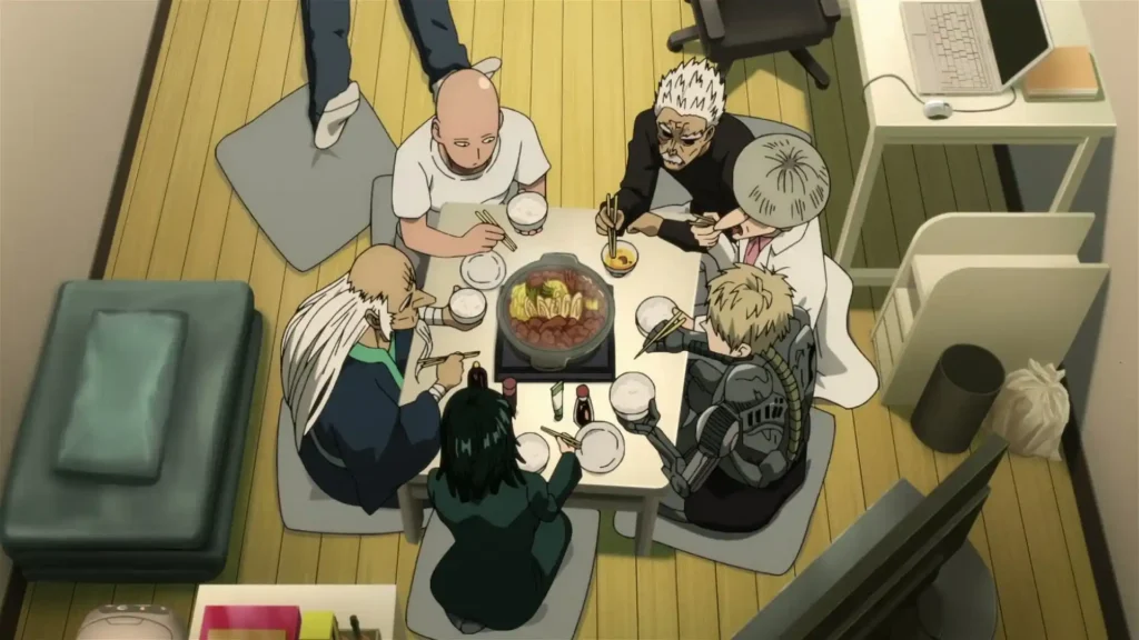 Imagem do anime One Punch-Man