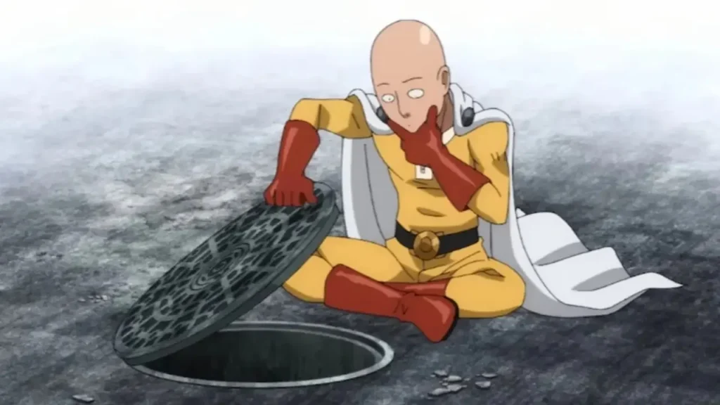 Imagem do anime One Punch Man