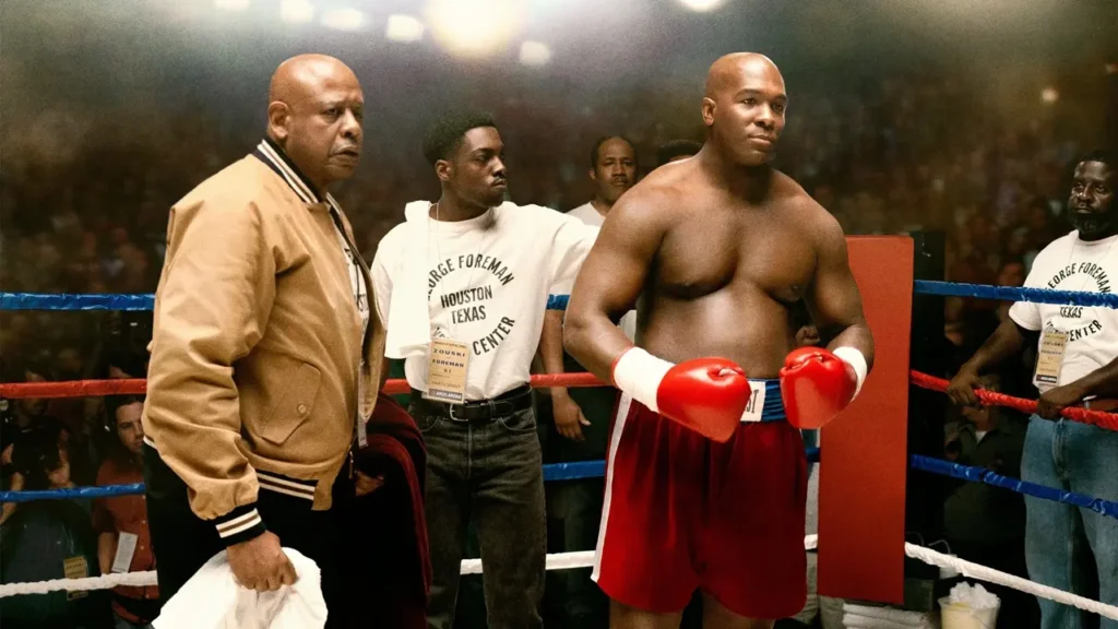 Imagem do filme George Foreman: Sua História, que será eixibido na Sessão da Tarde