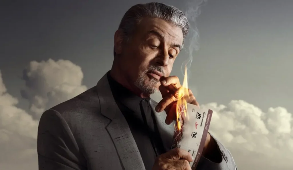 Sylvester Stallone aparece em imagem promocional da nova temporada de Tulsa King
