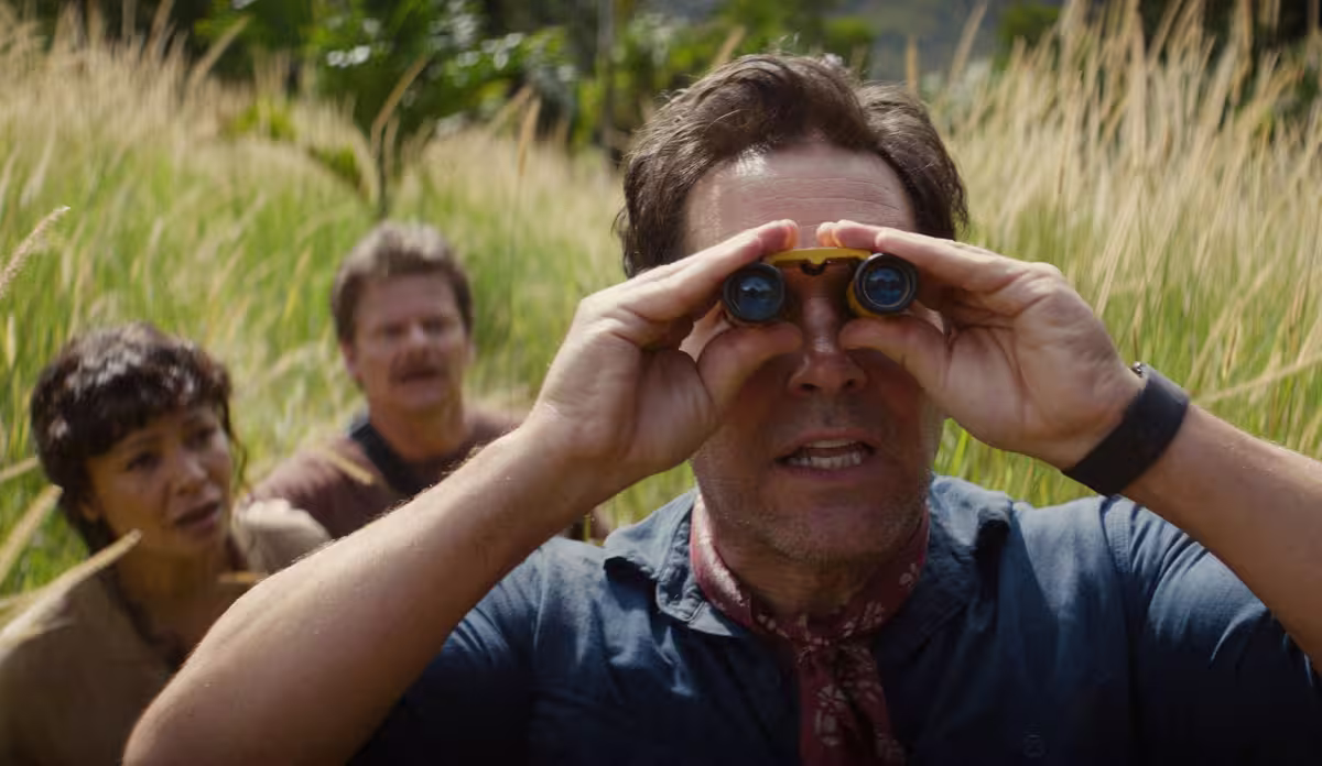 Scène du film Anaconda (2025) dans la jungle