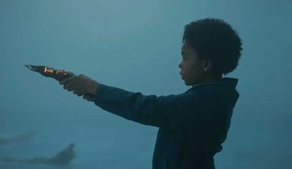 Adaga mística apresentada em IT Bem-Vindos a Derry episódio final.