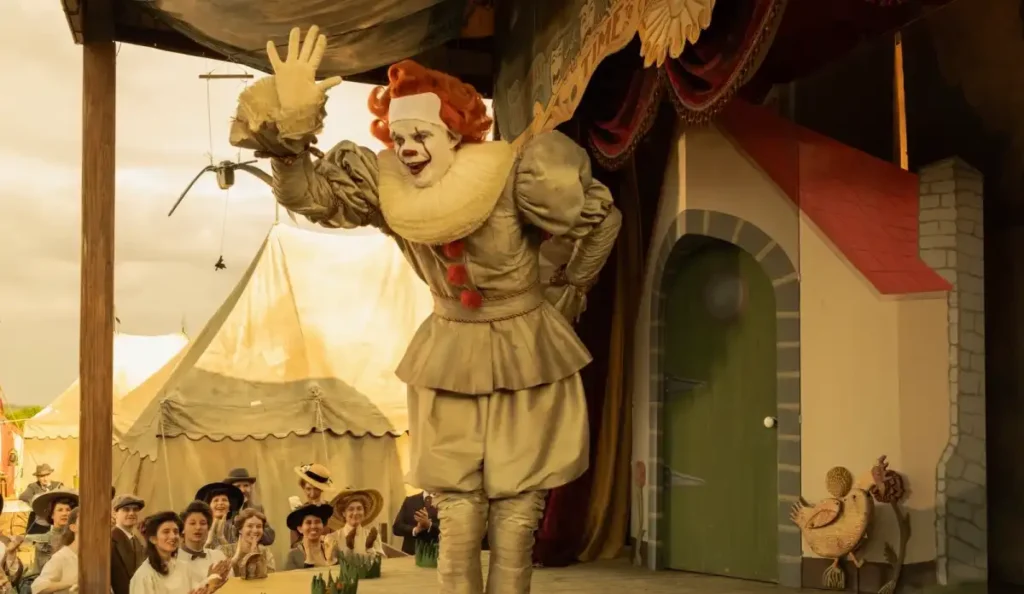 Pennywise em sua forma humana antes de ser usurpado pela entidade