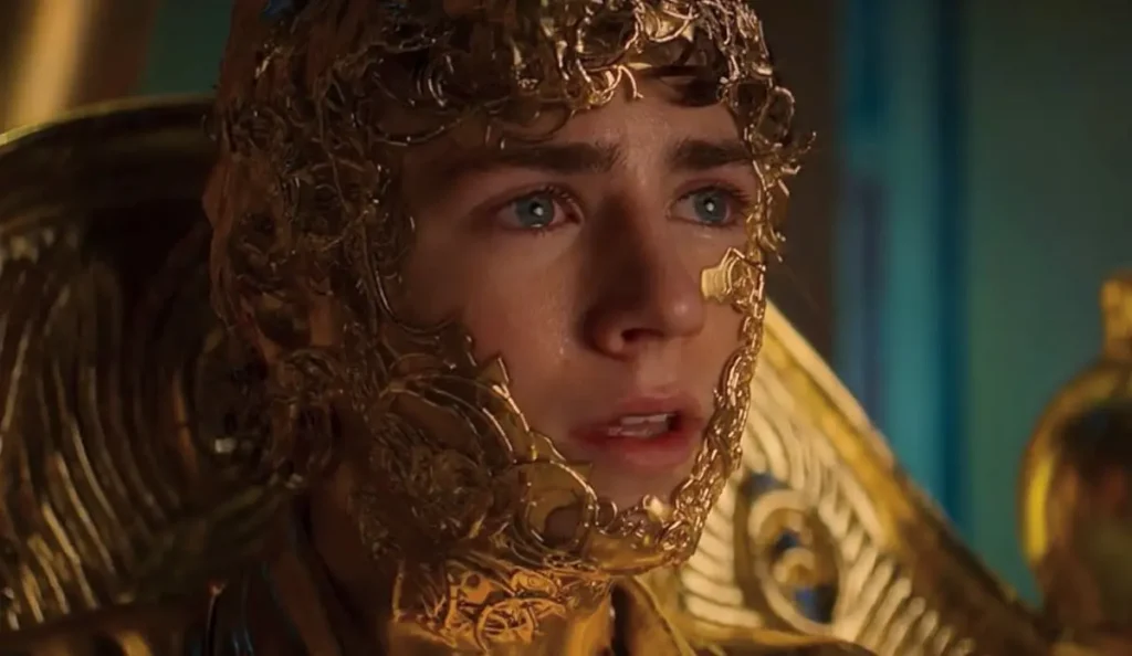 Percy em cena do episódio 5 da 2ª temporada de Percy Jackson e os Olimpianos
