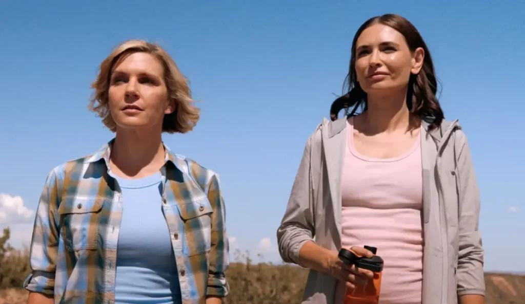 Imagem da série Pluribus com a protagonista em destaque