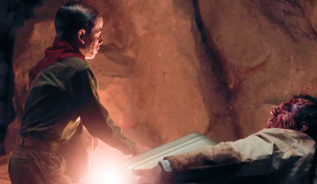 Henry criança em cena de flashback no Volume 2 de Stranger Things 5