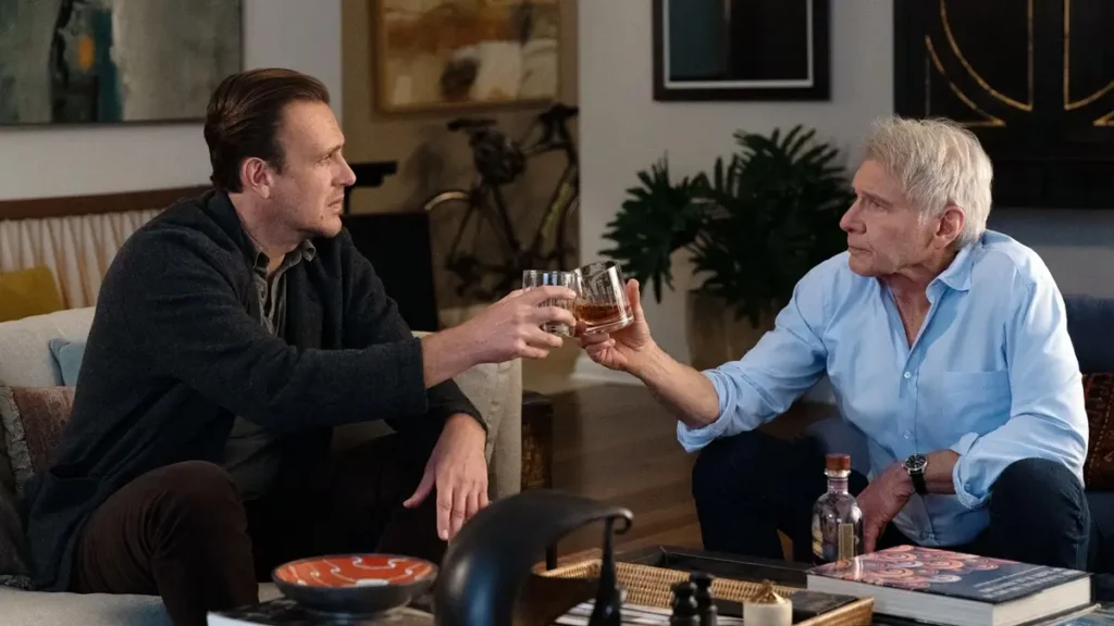 Jimmy e Paul conversam em cena da terceira temporada de Falando a Real, série do Apple TV que aprofunda o arco emocional dos personagens