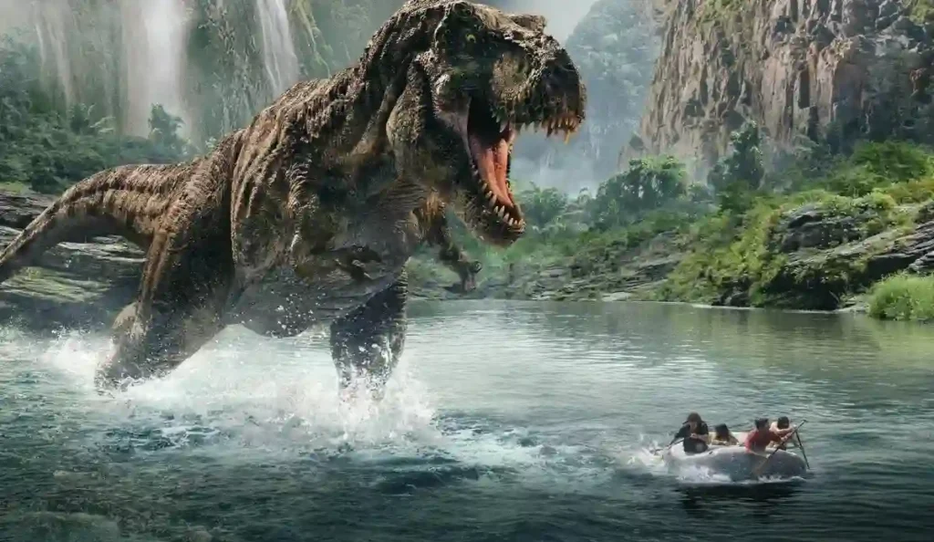 Dinossauro em Jurassic World: Recomeço com visual mais realista e comportamento animal
