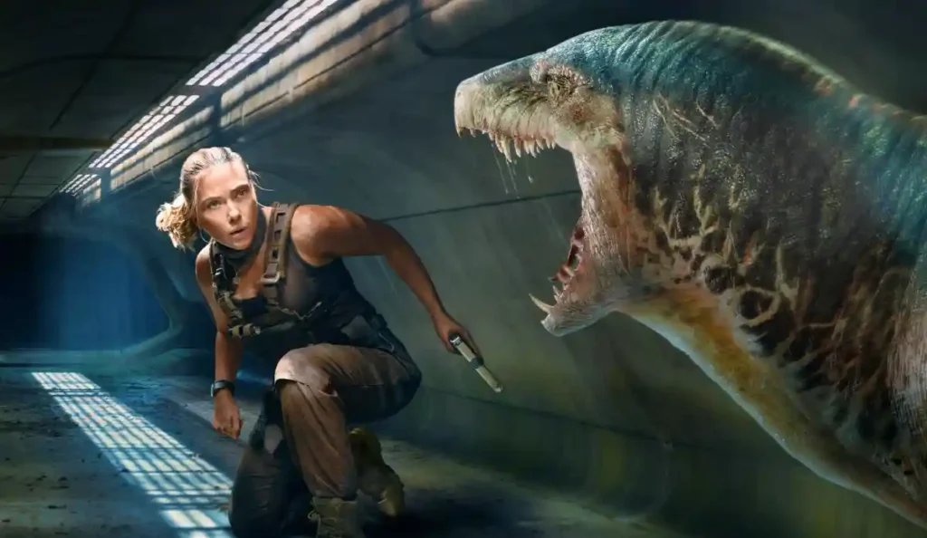 Cena de Jurassic World: Recomeço