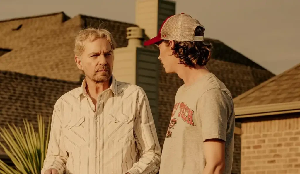 Imagem promocional da série Landman, fenômeno de audiência e engajamento no Paramount+