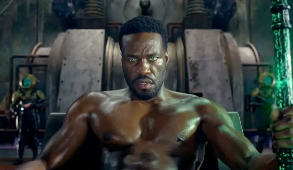 Yahya Abdul-Mateen II como Simon Williams na série Magnum, produção da Marvel para o Disney+