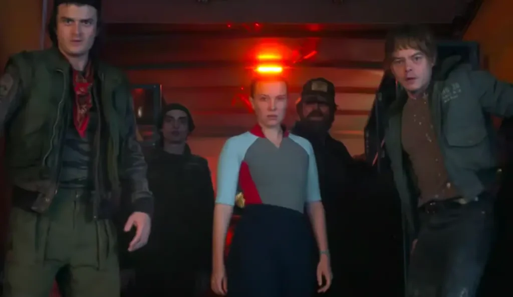 Eleven em Stranger Things 5 em momento decisivo do episódio final