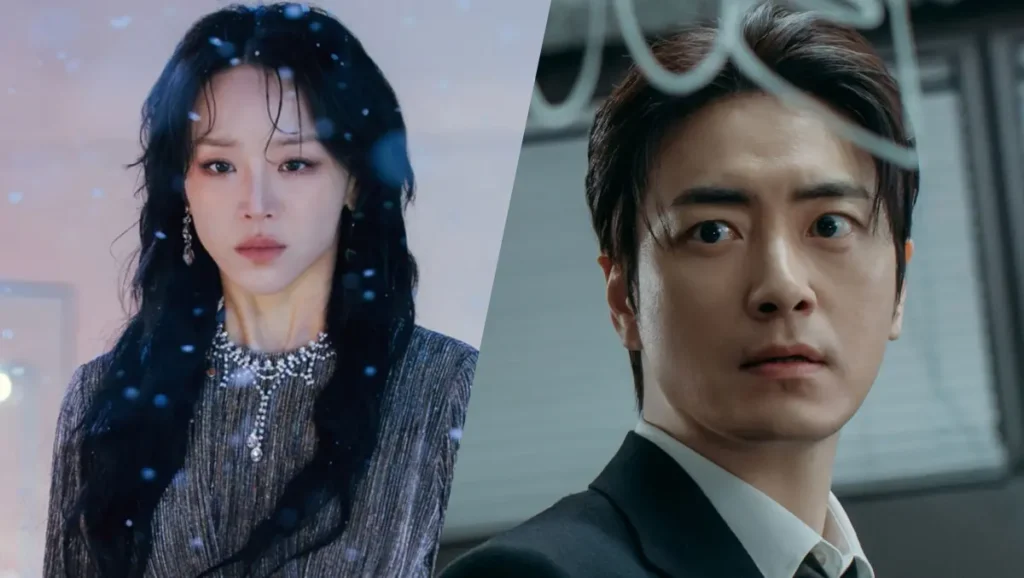 Cena com ambientação sofisticada da série coreana A Arte de Sarah