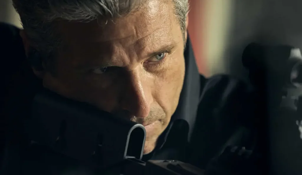 Patrick Dempsey em cena da série Memórias de um Assassino, produção de suspense da HBO Max