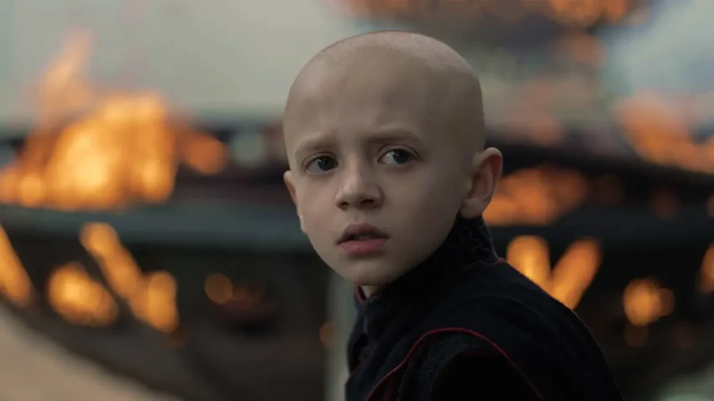 Imagem com um dos protagonistas da série O Cavaleiro dos Sete Reinos