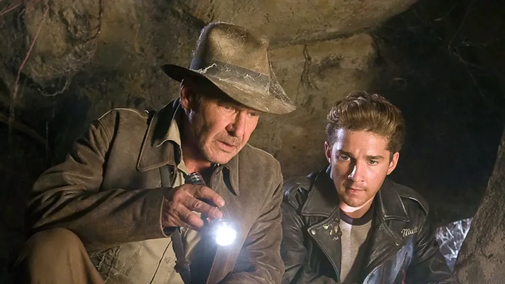 Imagem do filme Indiana Jones e o Reino da Caveira de Cristal, que terá exibição na Sessão da Tarde desta segunda-feira (2)