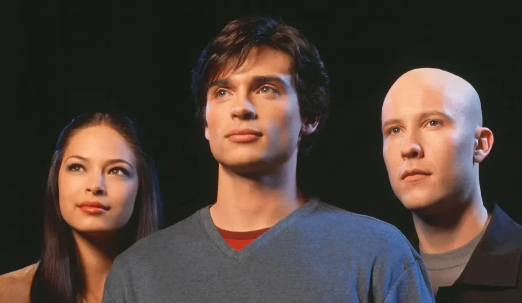 Cena da série Smallville exibida nos anos 2000