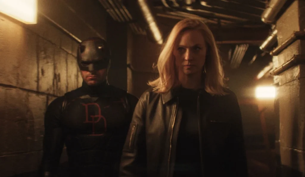 Matt Murdock em cena dramática da série Demolidor Renascido no Disney+