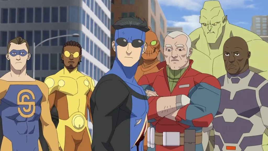 Imagem da série Invencível, do Prime Video