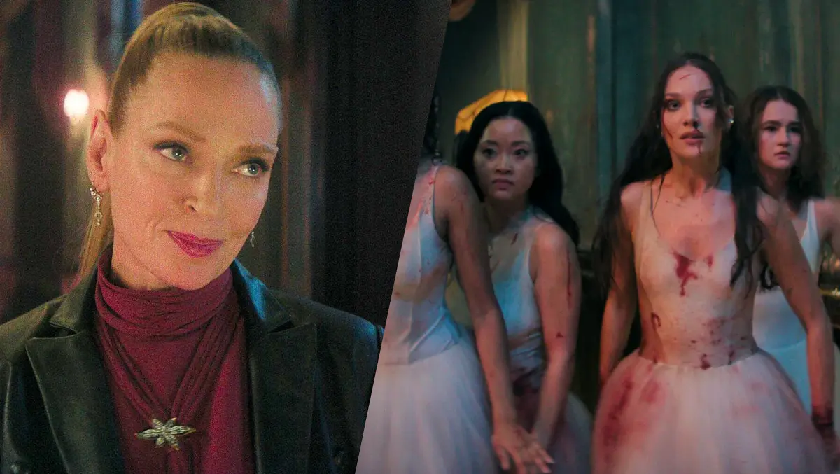 Lindas e Letais: Uma Thurman comanda jogo mortal com bailarinas em filme do Prime Video