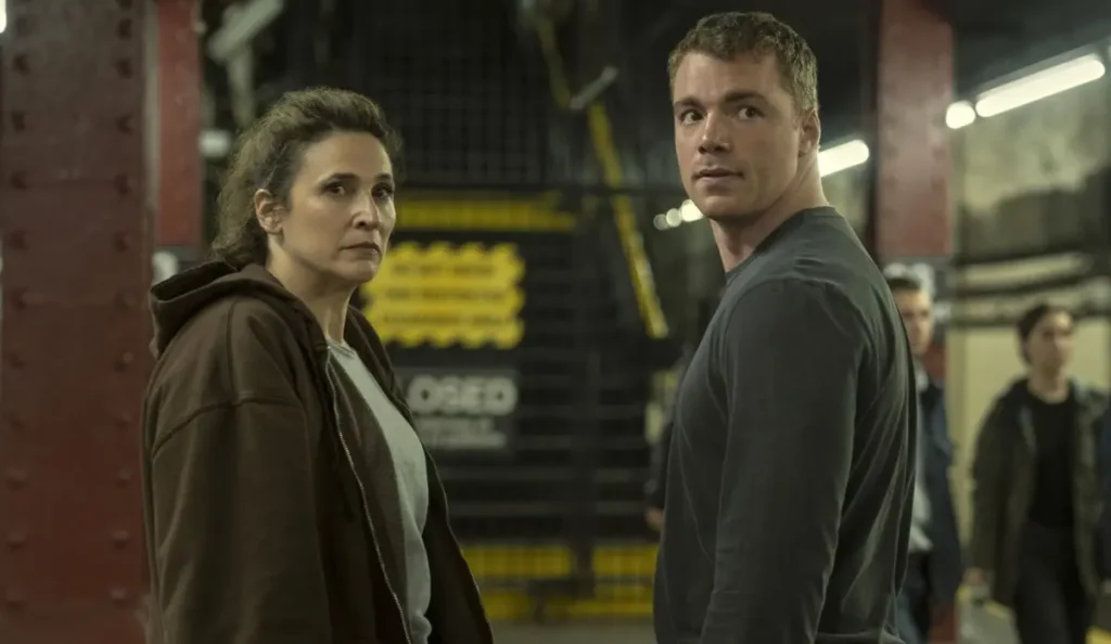 Peter Sutherland no final da 3 temporada de O Agente Noturno Netflix