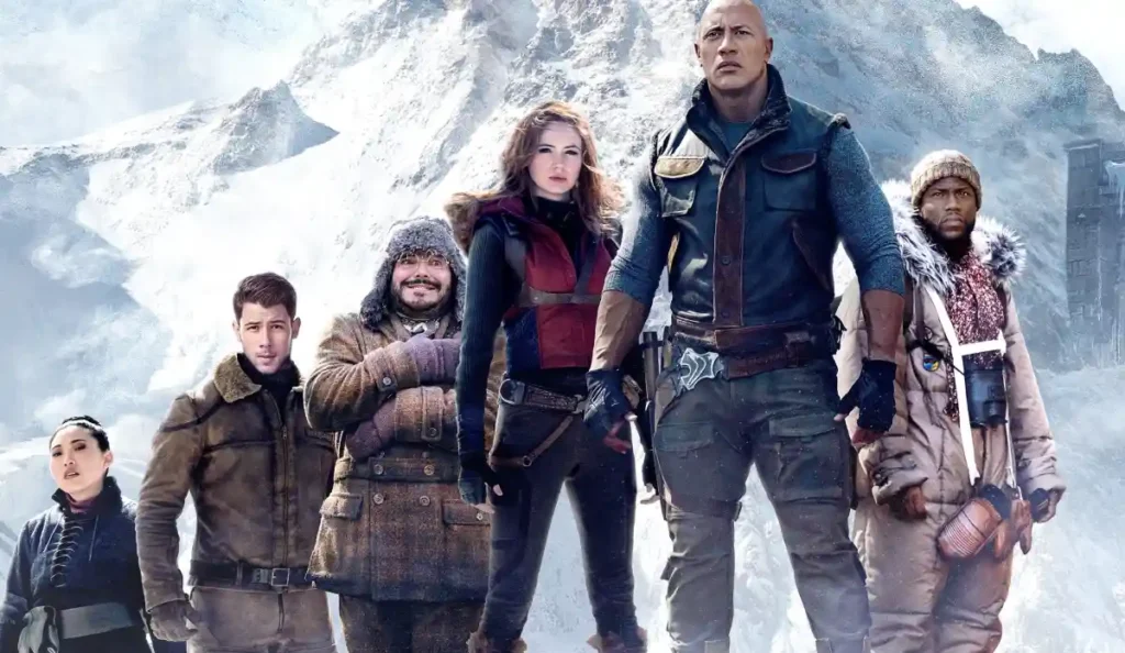 Dwayne Johnson em cena do filme Jumanji Próxima Fase