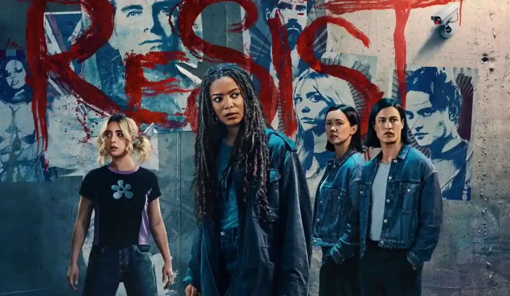 Elenco de Gen V em cena que conecta a série com The Boys