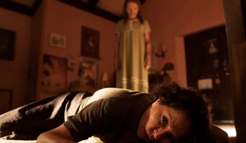 Cena sombria de Maldição da Múmia