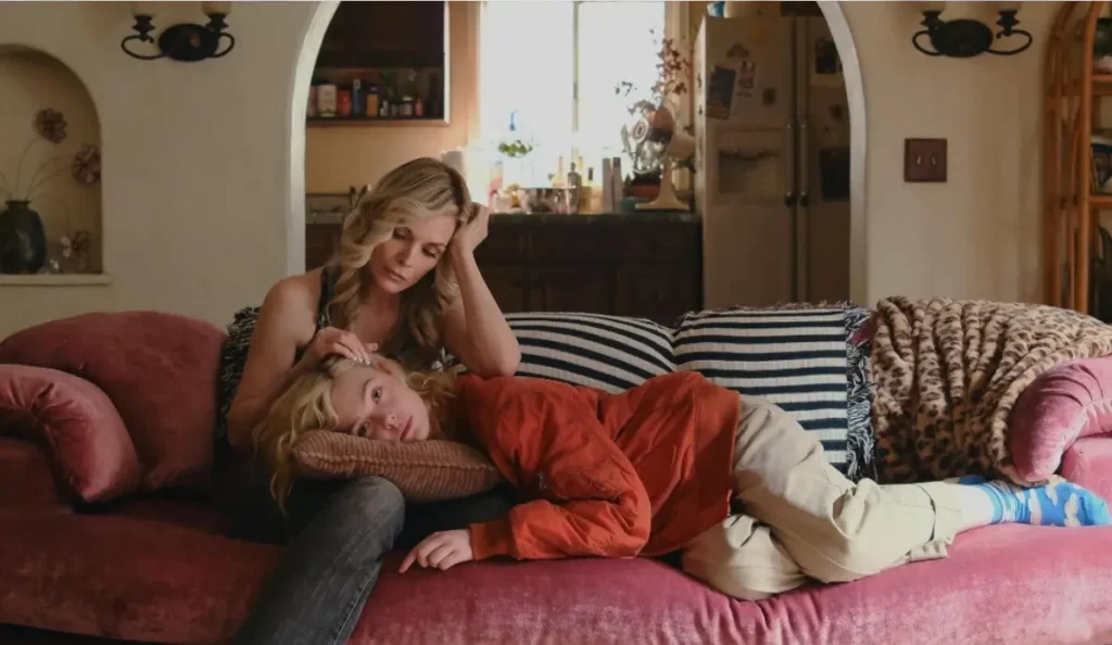 Elle Fanning em cena de Margô Está em Apuros